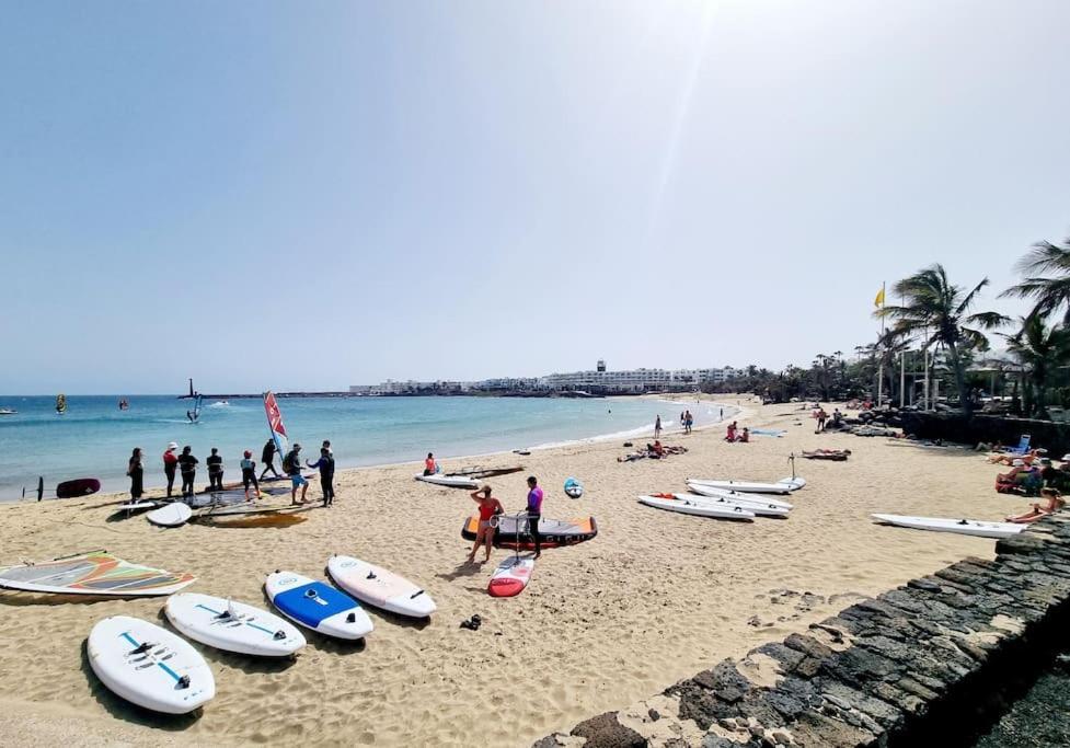 Pequeno Bungalow Firt Line Of The Sea Коста-Тегисе Экстерьер фото