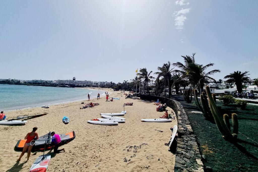 Pequeno Bungalow Firt Line Of The Sea Коста-Тегисе Экстерьер фото